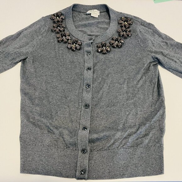 Kate Spade grey cardigan xs - Picture 1 of 6